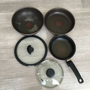 YM/1164 フライパン 蓋 セット T-fal Fissler ティファール フィスラー