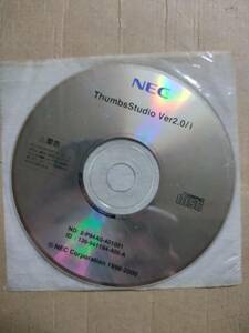 NEC ThumbsStudio Ver2.0/i インストールCD ディスク Thumbs Studio