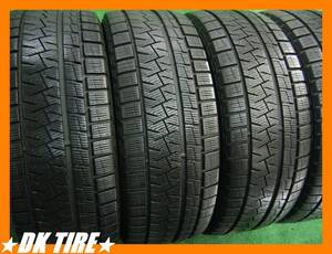 ◆PIRELLI ICE ASIMMETRICO+◆ 8-9分山 スタッドレス 205/55R16【4本】バリ溝★