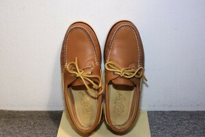 スペリートップサイダーSPERRY TOPSIDERデッキシューズ26.5:クラシック/サマー/レトロ/ローファー革靴ブラウン