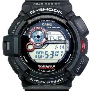 G-SHOCK ジーショック 【ITZLYC0LY4OW】 GW-9300-1 MUDMAN マッドマン 電波ソーラー 防塵・防泥構造 方位・温度計測機能搭載 2011年6月発売