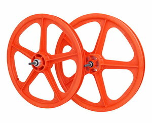 SKYWAY Tuff Wheel 2 入手困難 限定生産品　Limited Color Edition　ORANGE 前後セット　20inch 新品　OLD BMX　TUFF WHEELⅡ フリーギア用