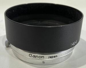 20911F☆ Canon 50mm T-50-5 メタルレンズフード ♪配送方法＝ヤフネコ宅急便サイズ60cm♪