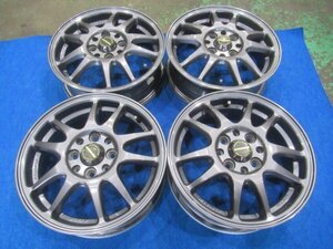 SCHNEIDER 14インチ アルミホイール 14X4.5J +45 PCD100 4H 4穴 中古