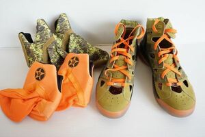 【即決】アディダス イー キュー ティー バスケットボール ADIDAS EQT B-BALL 5TH PLATOON スニーカー 緑系 CAMO サイズ:28.5 【804878】