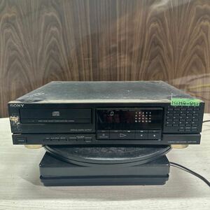 MYM9-852 激安 CDプレーヤー SONY CDP-V725 COMPACT DISC PLAYER 通電OK 中古現状品 ※3回再出品で処分