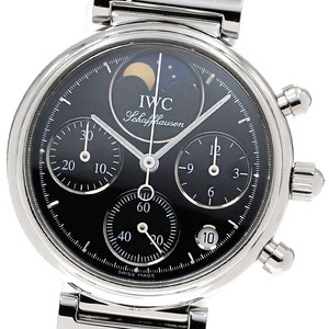 IWC IWC SCHAFFHAUSEN IW373614 リトル ダヴィンチ デイト クロノグラフ ムーンフェイズ クォーツ レディース _843423