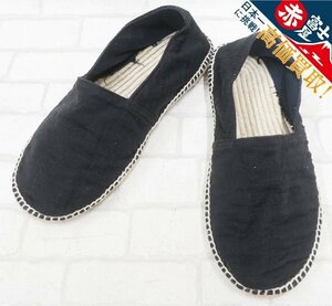 3S0041/Porter Classic ESPADRILLES SASHIKO STRETCH ポータークラシック エスパドリーユ 刺し子ストレッチ シューズ スリッポン