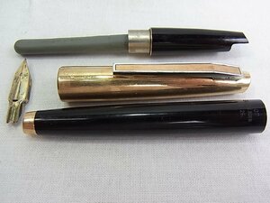 ヴィンテ－ジ※ジャンク品PILOT パイロット※ ボデ－SUPER300G ス－パ－300G CS25万年筆 ※ペン先14K重量0.7㌘ &※キヤプPILOT　R14K