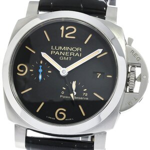 パネライ PANERAI PAM01321 ルミノール1950 3デイズ GMT 自動巻き メンズ 美品 _781936