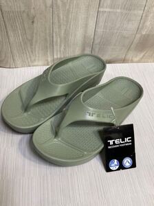 テリック TELIC FLIP FLOP Khaki 26.5一27cm [メンズサンダル]