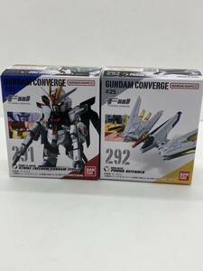 未開封　FW GUNDAM CONVERGE ガンダムコンバージ マイティーストライクフリーダムガンダム　プラウドディフェンダー 291 292 セット