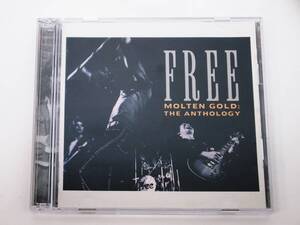 2枚組！ケース新品交換済！ワンオーナー商品。 モルテン・ゴールド：ジ・アンソロジー フリー MOLTEN COLD : THE ANTHOLOGY / FREE