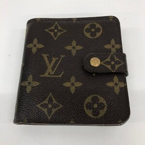 Louis Vuitton ルイヴィトン 財布 モノグラム コンパクトジップ M61667/CA0043【DAAQE014】