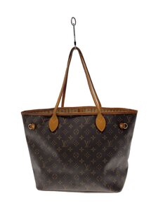 LOUIS VUITTON◆1)ネヴァーフルMM_モノグラム・キャンバス_BRW/PVC/BRW