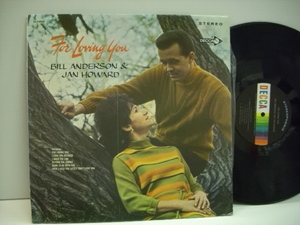 [LP] BILL ANDERSON & JAN HOWARD / FOR LOVING YOU ビル・アンダーソン＆ジャン・ハワード US盤 カントリー