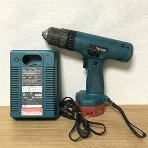 セット◆マキタ 充電式ドライバドリル 6312D 急速充電器 DC1209 バッテリ1201 makita コードレス ドライバー 電動工具 大工道具 工具 DIY 