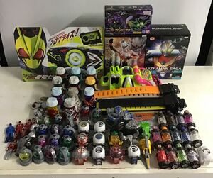 44【ジャンク多数】仮面ライダーシリーズ ウルトラマン 他 特撮 おもちゃ フィギュア ベルト まとめ (140)