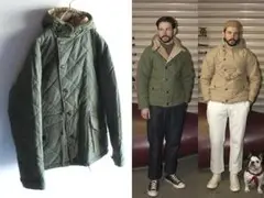 G&F Co. シンサレートエコダウン リバーシブル キルティングパーカー 36