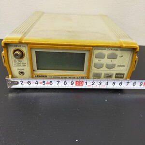 す1015 アンテナ パーツ LEADER リーダー TV SIGNAL LEVEL METER テレビ シグナル レベルメーター LF941