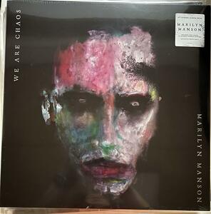 未開封 Marilyn Manson WE ARE CHAOS ホワイト 限定盤 マリリン・マンソン