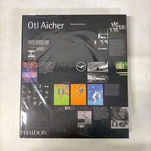 【洋書】Otl Aicher オトル・アイヒャー タイポグラフフィ グラフィックデザイン集●古本/表紙フィルムカバー有良好/天にヤケ少シミ/頁良好