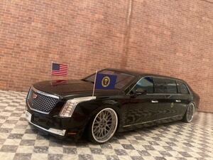 1/18 希少 世界299台限定President Limousine 大統領 リムジン The Beast ビースト BBS