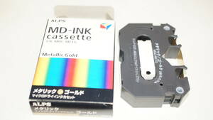 ALPS アルプス インクリボン MD-INK メタリックゴールド MDC-METG