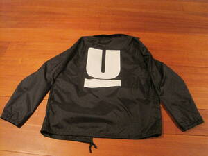 中古品★UNDERCOVER★アンダーカバー★LOGO Coach Jacket★ロゴ　コーチジャケット★紺色（ネイビー）★サイズ：Ｍ