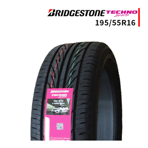 195/55R16 2024年製造 新品サマータイヤ BRIDGESTONE TECHNO SPORTS ブリヂストン テクノスポーツ 195/55/16