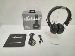 マーシャル Marshall ワイヤレスヘッドホン ブラック MAJOR III 