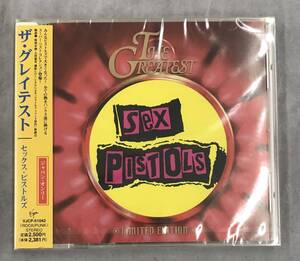 【廃盤】新品未開封CD☆セックス・ピストルズ.. (初回完全生産限定盤) ザ・グレイテスト(1998/03/28)/ ＜VJCP51042＞；