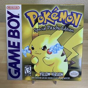 ポケモン 黄 ピカチュウ 海外版 Pokemon YELLOW 未使用品 ゲームボーイ ソフト