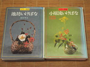 カラー独習 池坊いけばな 池坊専永 + カラー独習 小原流いけばな 小原豊雲 小原夏樹　主婦の友社 