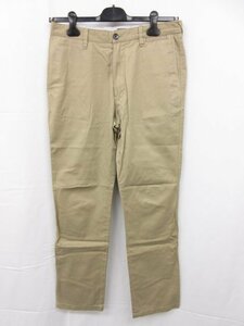 HH美品 【ポールスミスジーンズ Paul Smith JEANS】 コットンパンツ スラックス (メンズ) sizeL ライトブラウン MK.129305 ■29MPA0356■