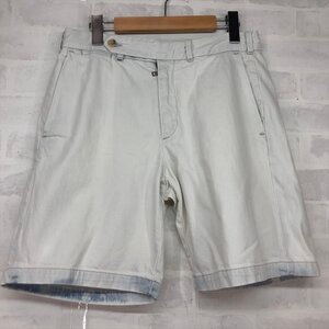 RALPH LAUREN ラルフローレン チュニジア製 ホワイト加工 デニム ハーフパンツ ショーツ SIZE:30 MH632023080104