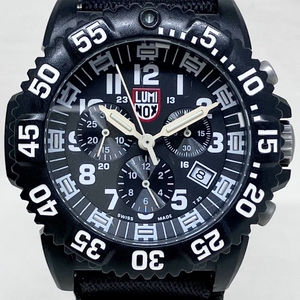 LUMINOX ルミノックス NAVY SEAL ネイビーシール クロノグラフ ブラック ホワイト クォーツ式 本体のみ 腕時計