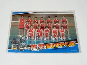 龍神NIPPON 全日本男子バレーボールチーム 下敷き 手塚治虫 Vリーグ 新品