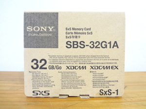 新品 未開封 SONY SxS-1 32GB SxSカード SBS-32G1A