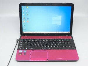 TOSHIBA dynabook T552/58GR中古ノートパソコンPC office-Win10Home-15.6型大画面[i5-第3世代-8G-新品SSD512G/カメラ内蔵/USB3.0/BD-RE