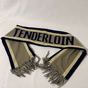 美品 テンダーロイン ウール ロゴ マフラー tenderloin wool ストール