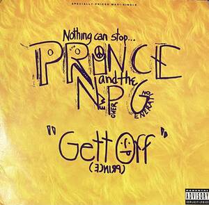 [ 12 / レコード ] Prince And The New Power Generation / Gett Off ( Funk / Soul ) Paisley Park ファンク ソウル