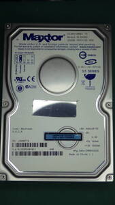 Maxtor HDD 3.5int UltraATA 6L250R0 250GB 動作確認済 送料無料(250008) 