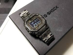 （美品）Ｇ－ＳＨＯＣＫ ＧＭＷ－Ｂ５０００ＴＣＭ－１ＪＲ 定価１９２５００円 フルチタン