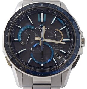 ★箱保付！美品！CASIO カシオ OCEANUS オシアナス OCW-G1100-1AJF GPSハイブリッド電波ソーラー メンズ★