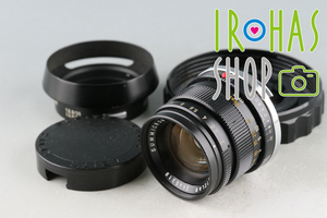 Leica Leitz Summicron 50mm F/2 Lens for Leica M #50606T