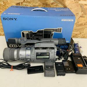 【ジャンク品】SONY ソニー　CCD-VX1　ハンディーカム　ビデオカメラレコーダー　video Hi8　※2400010403958