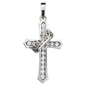 新品◆JUSTIN DAVIS◆CROSS WITH CROWN PENDANT◆クロスペンダント◆定価71,500円◆SPJ122-1◆