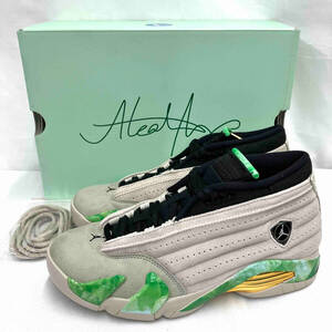 ALEALI MAY × NIKE WMNS Air Jordan 14 Low /アレリイ メイ× ナイキ ウィメンズ エアジョーダン1 4 ロウ／DJ1034-200／25.0cm