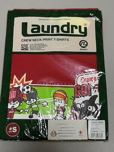 【新品未開封】2015年 名古屋グランパス×Laundry×日本赤十字 トリプルコラボTシャツ sizeS